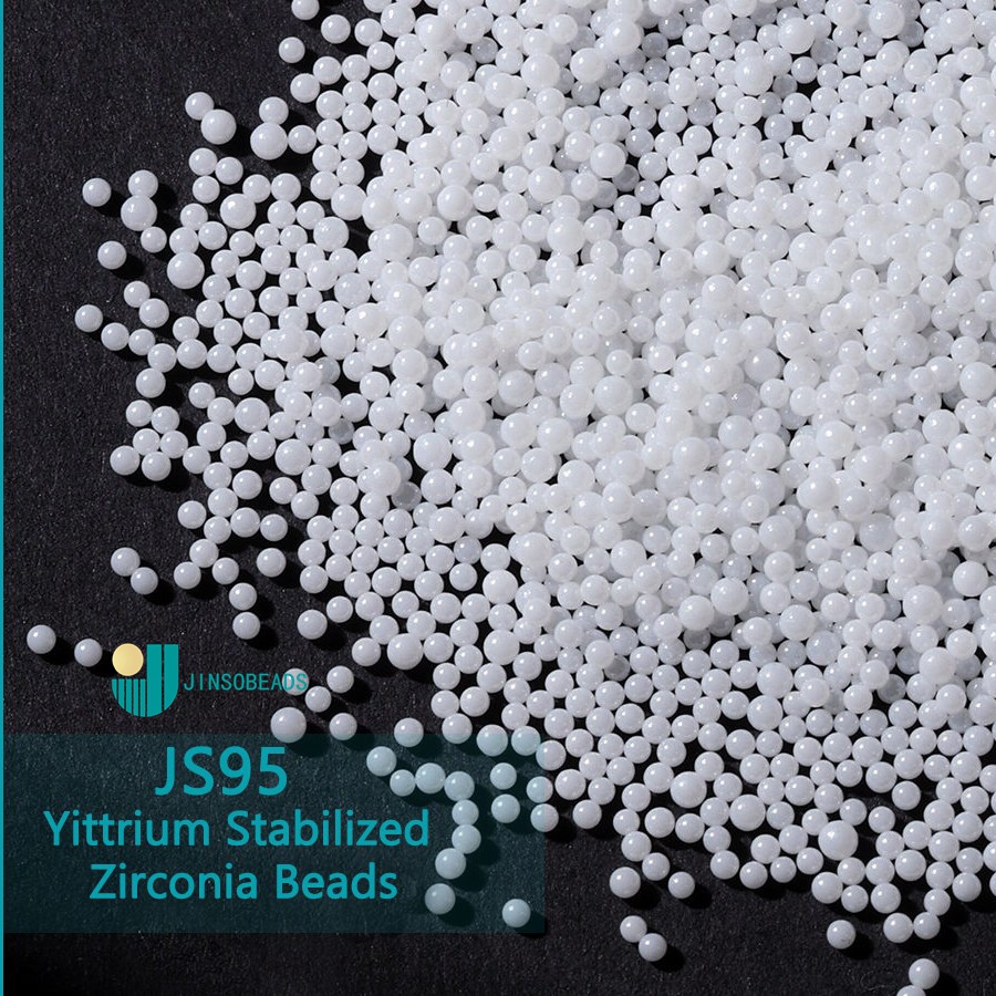 yittrium stabilized zirconia Beads，ceramic beads JS95